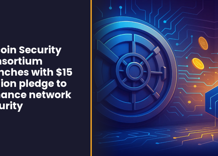 Bitcoin Security Consortium launches with $15 million pledge to enhance network security
